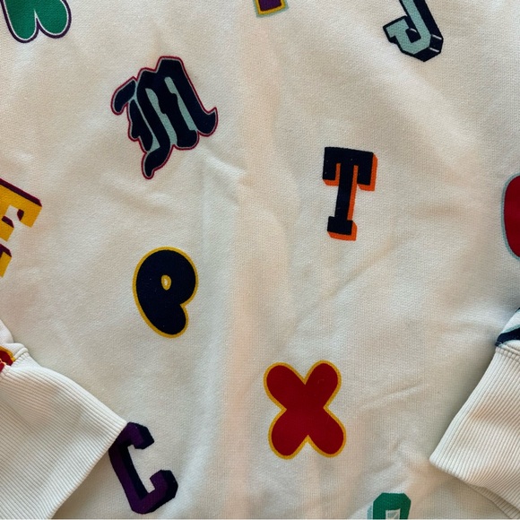 Rowing Blazers x Target | NWOT - Alphabet Crewneck Sweatshirt - Size M - Picture 5 of 8